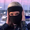 Masque chaud coupe-vent avec lunettes unisexe
