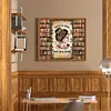 (US Local)Bookshelf Girl-14CT Stamped Cross Stitch Kit(50x45cm)