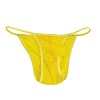 Men's Thongs Underwear Sexy Mini Thong Men Panties Low Waist T-Back Bikini Briefs Ultra Thin Underpants