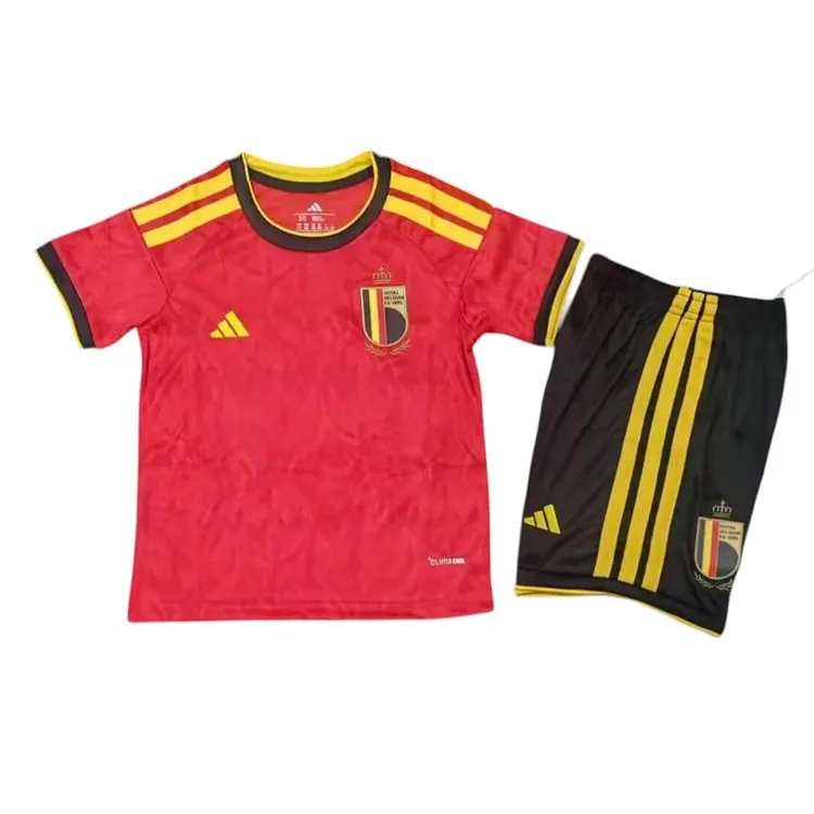 Kids Belgium 2026 World Cup Home Jersey