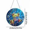 (US Local)Acrylic Special Shape Frog 5D Diamond Painting Clock Art Craft for Home Decor Craft Kit