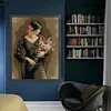 Smell Flower Beauty 2-14CT Stamped Cross Stitch 44*61cm/17.32*24.02in(Big Size)