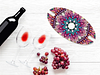 Diamond Painting Wine Glass Rack DIY Wine Glass Holder Storage Rack Diamond Art Acrylic Organizer Stemware Rack Kit