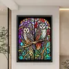 >SALE<Full Embroidery Eco-cotton Thread 11CT Printed Owl Cross Stitch Kit Artwork