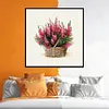 Flower-11CT Stamped Cross Stitch Kit(37*37cm)