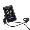 24V/36V/48V Electric Bike Display Screen Waterproof Handlebar Bike Speedometer