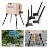 Folding Cooler Stand Frame Detachable Cooler Luggage Rack BBQ Picnic Accessories