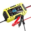 12V6A Car Battery Charger Fast Charge LCD Display Pulse Full Intelligent Charger