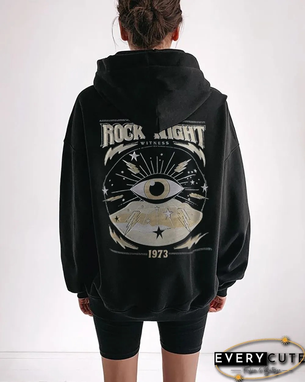 Fashion Long Sleeve Casual Printed Sweatshirt