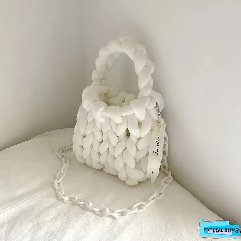 Chunky Knit Bag