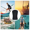 Men Wetsuit Top 3mm Neoprene Wetsuit Vest Elastic Swim Vest for Swimming Diving