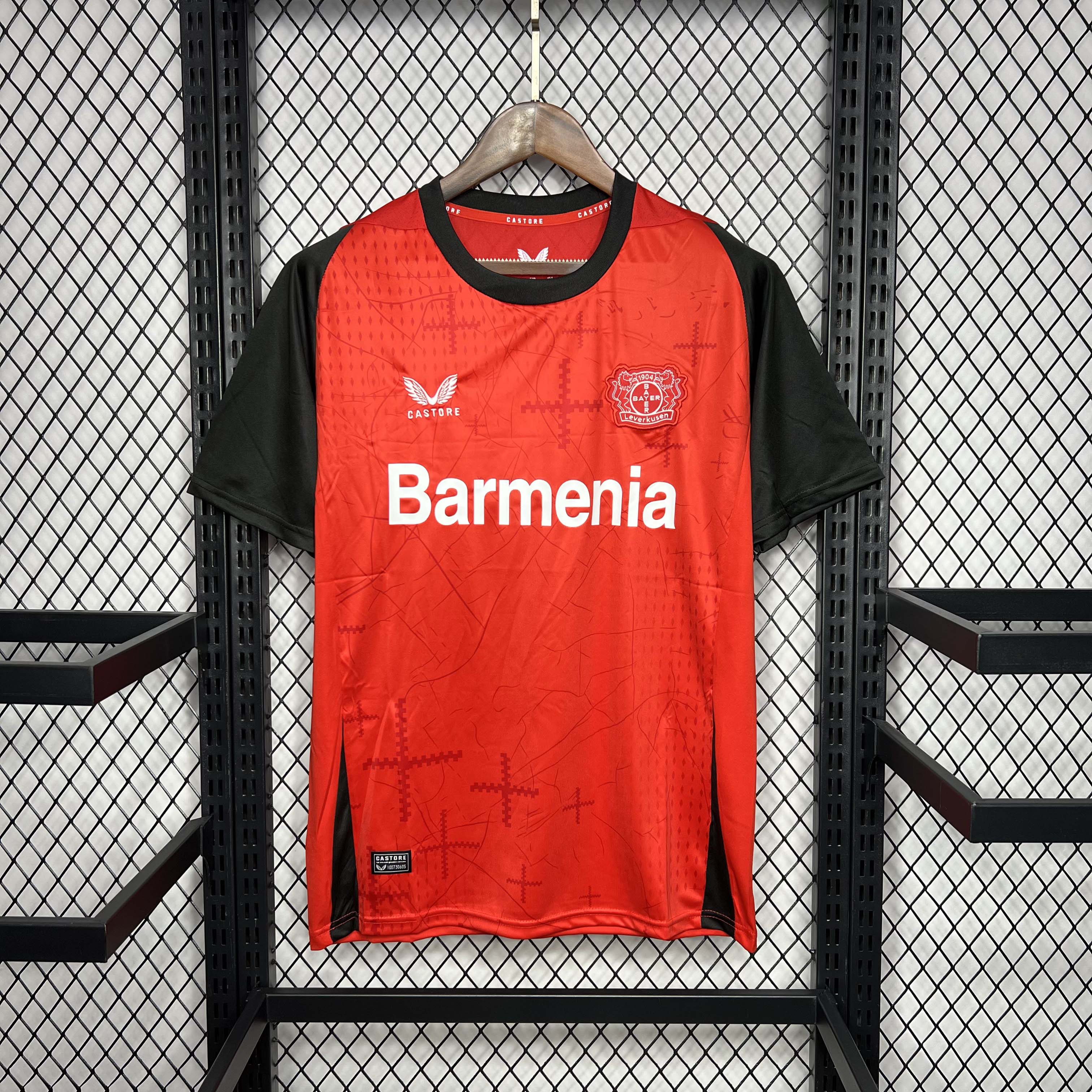 2024-2025 Bayer 04 Leverkusen Home Football Shirt 1:1 Thai Quality