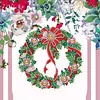 DIY Christmas Wreath Art Acylic Crystal Rhinestone Hanging Craft Kits