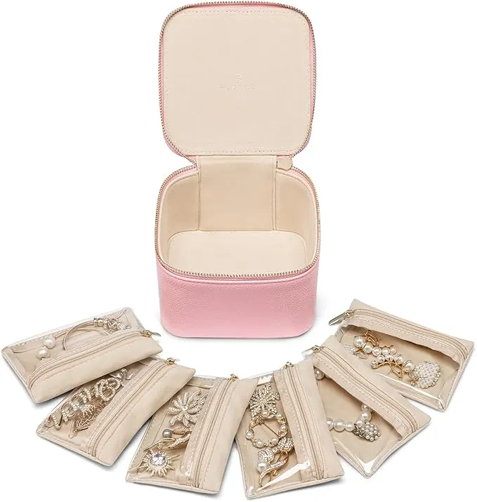 🔥LAST DAY 49% OFF🔥Leather Jewelry Boxes for Travel - Buy 2 Free Shipping