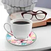 [Upgrade]6pcs/set DIY Diamond Painting Waterproof Case Classic Cute Animals Coaster Gift Decor Set