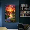 Mountains Fields-Full Round Diamond Painting 40*70CM