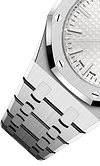 Silver 904L Steel Silver Dial - Watch - 37mm