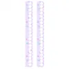 2pcs Cross Stitch Row Line Board Acrylic for Handmade Accessories (Seashells)