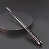 Quenching process self-defense telescopic stick swing stick hand guard block knife block swing stick three-section stick alloy steel