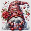 Rose Gnome - 11CT Stamped Cross Stitch - 45*45cm