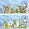 6pcs Diamond Painting Happy Birthdays Greeting Card with Envelope for Family Friends Holiday Gift Congratulations