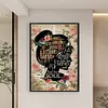 Book Girl-11CT Stamped/Counted Cross Stitch 45*65cm/17.72*25.59in (Big Size)