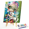 Big Eyes Doll - Paint by Numbers Acrylic Painting 40*50CM