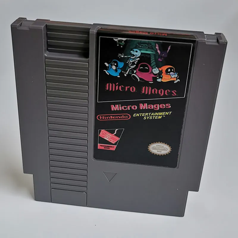 Micro Mages For Nintendo NES - 8 Bit Game Cartridge