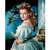 (US Local)Princess 5D DIY Full Round Drill Big Size Diamond Painting Kit Home Decor 40x50cm