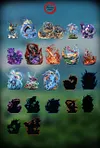 GX Evolution Series Swampert Family with LED - Pokemon Resin Statue - Fantasy Studios