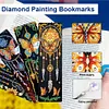 (US Local)4Pcs Special Shape Dream Catcher 5D DIY Diamond Painting Bookmark Craft Kit