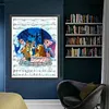 (Big Size) Lady And The Tramp Sheet Music - 11CT Stamped Cross Stitch 50*65cm/19.69*25.59in