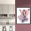 【Limited Stock Sale】Butterfly Girl-Paint by Numbers Acrylic Paintingg 50*60CM(Watercolor)