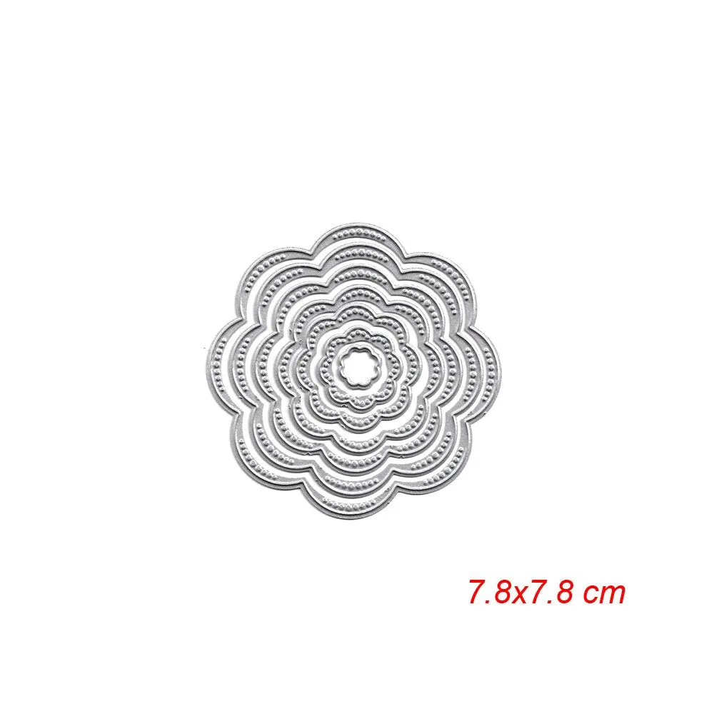 Metal Cutting Dies Curves Border Frames Square DIY Scrapbooking Card Album Making Embossing Punch Craft Diecuts New 2019