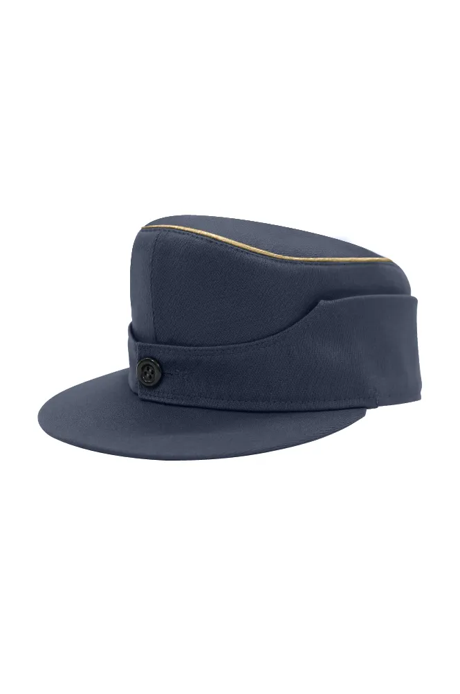   Luftwaffe Blue Grey Gabardine M1944 Field Cap German-Uniform