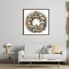 Wreath-14CT Counted Cross Stitch Kit(40x40cm)