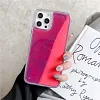 Luminous Apple Phone Case Quicksand Phone Case Solid Color Anti-drop Couple Apple Phone Protective Case