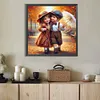Enfance ch&eacute;rie gar&ccedil;on et fille-perceuse ronde peinture diamant-40*40cm