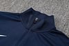 Joyfball 2024/2025 France Long Zipped Jacket Royal Blue Football Jersey 1:1 Thai Quality 