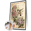 Hummingbird Flowers-Paint by Numbers Acrylic Painting 40*60CM(Poster style）(HOT)