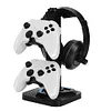 RGB Game Controller Holder Gaming Headphones Stand for Switch PS Xbox Gamepad