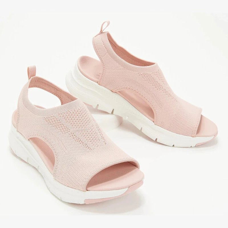 Qengg Plus Size Women's Shoes Summer 2022 Comfort Casual Sport Sandals Women Beach Wedge Sandals Women Platform Sandals Roman Sandals