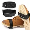 7 Teeth Snow Ice Claws Adjustable Ice Crampons Non-Slip Walking Shoe Ice Spikes