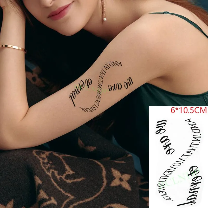 Waterproof Temporary Tattoo Sticker Wings Feather Small Element Fake Tatto Flash Tatoo Hand Arm Chest Art for Kids Men Women