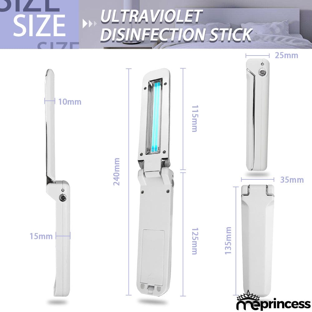 Portable AntiBac Compact UV-C Light Sterilisation Wand