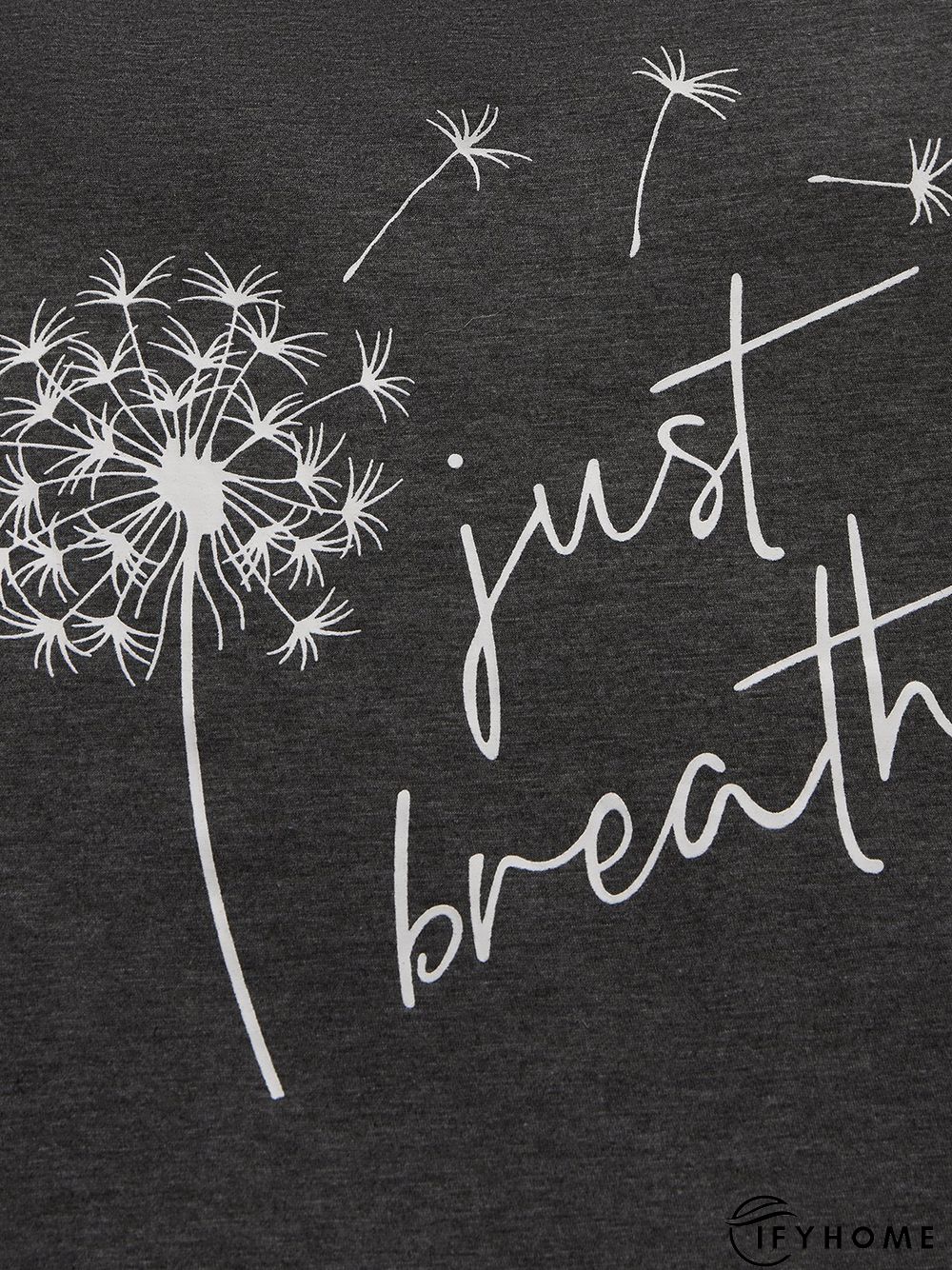 Loosen Dandelion Short Sleeve T-Shirt | IFYHOME