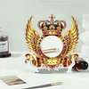 Angel Wing Acrylic Diamond Painting Mirror Kit for Bedroom Dressing Table