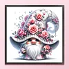 (US Local)Rose Gnome-11CT Stamped Cross Stitch Kit(40x40cm)