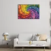 (US Local)Bloom Flowers- Round/Square AB Drills Diamond Painting(70x50cm)