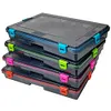 Fishing Tackle Box Fishing Lure Bait Organizer Box Waterproof for Fishing Lovers